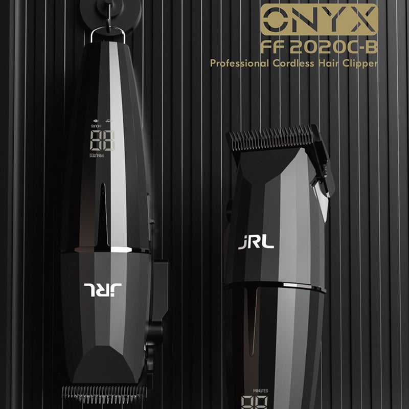 JRL Onyx Professional FF 2020C-B Cordless Hair Clipper With Reset IQ C — WB  Barber Supply